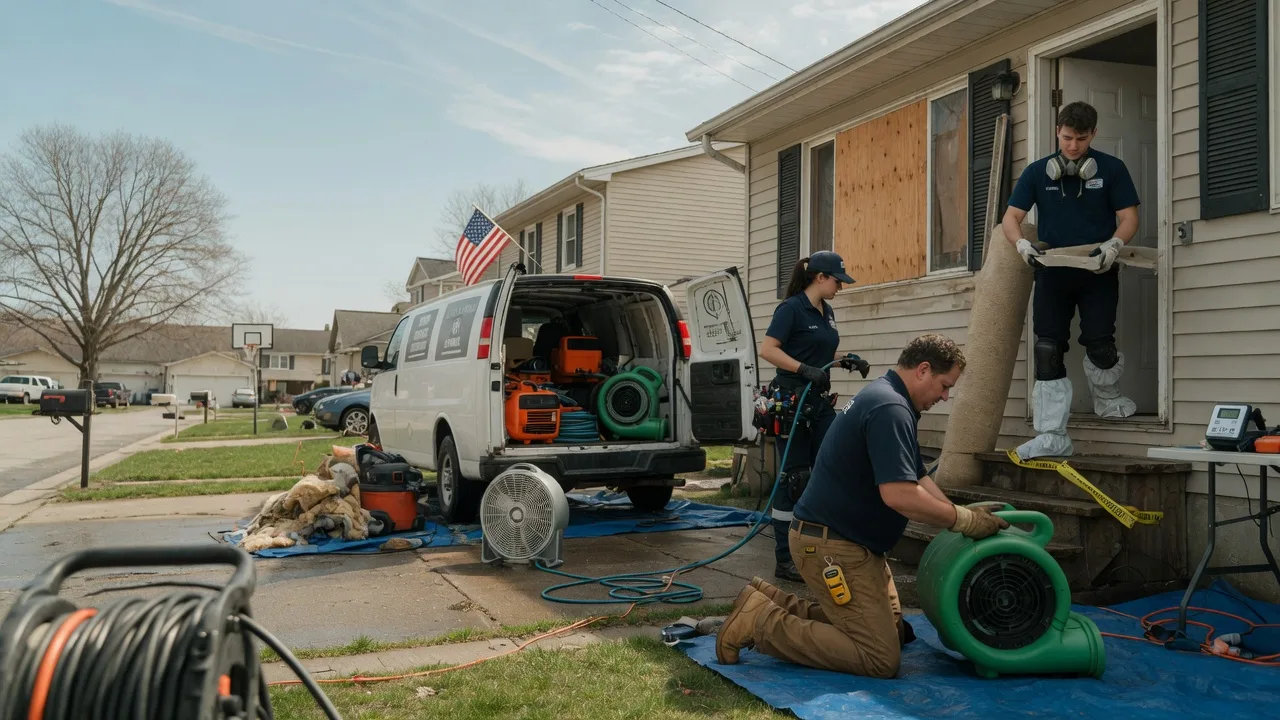 Water Damage Restoration in Dunmore, WV near me